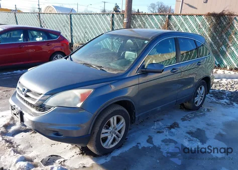 2010 Honda Cr-V Ex-L z USA, uszkodzony, nr VIN 5J6RE4H70AL031938